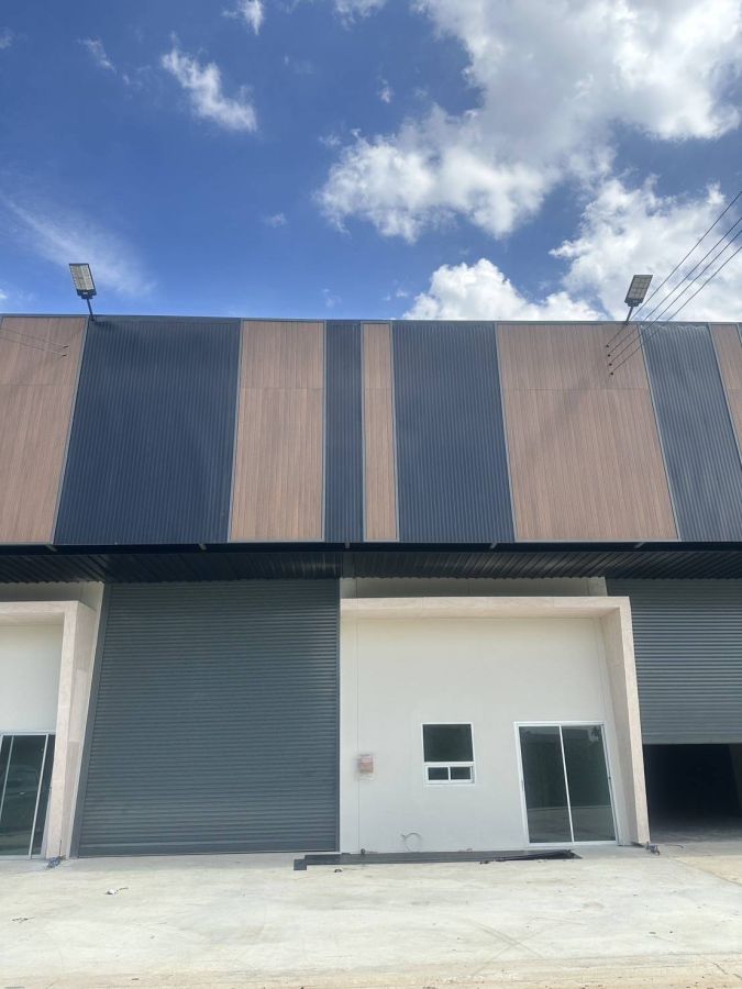 ให้เช่าโรงงาน / โกดัง - โกดังเช่าพร้อมออฟฟิศ ถนนเลียบวงแหวน คลองหลวง TYPE C - ขนาด 225 ตร.ม.