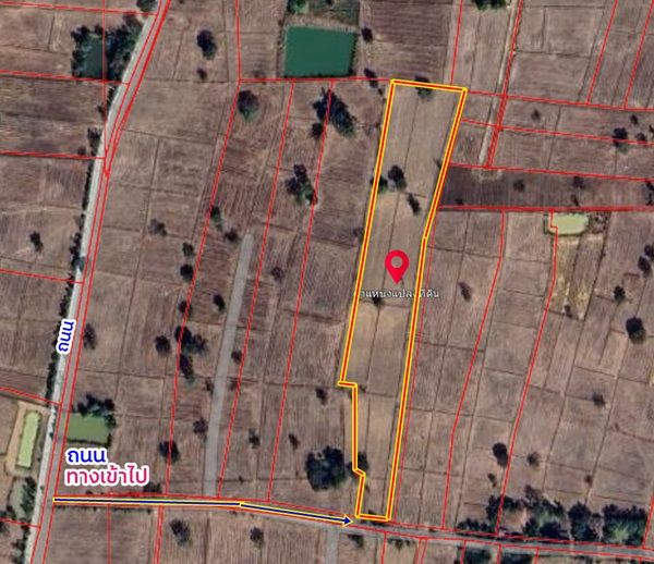 ขายที่ดิน - ขายที่ดิน ต.โคกสนวน อ.ชำนิ จ.บุรีรัมย์ เนื้อที่ 10 ไร่ 3 งาน 58 ตร.ว. ใกล้ถนน 4 เลน