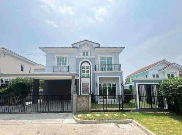 ให้เช่าบ้าน - ให้เช่าบ้านหมู่บ้านย่านรามอินทรา โครงการหรู Grandio Ramintra-Wongwaen แกรนดิโอรามอินทรา-วงแหวน แขวงท่าแร้ง เขตบางเขน