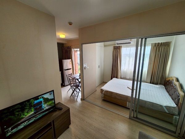 ขายคอนโด - ขาย คอนโด พลัม รังสิต ม.กรุงเทพ เฟอร์ครบ ชั้น 5 ตึก B เฟอร์นิเจอร์ ครบครัน พร้อมอยู่