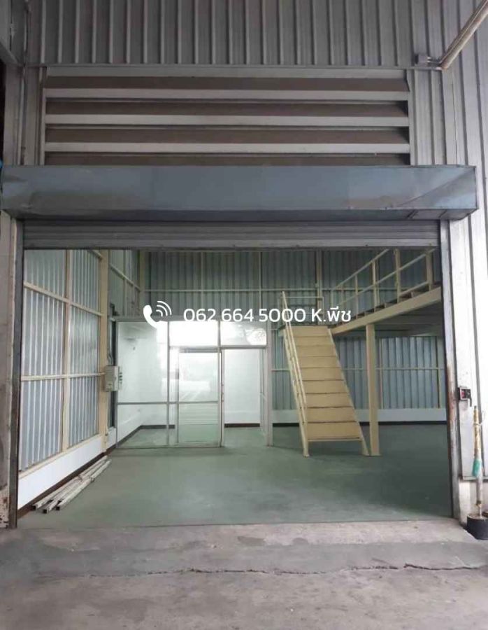 ให้เช่าโรงงาน / โกดัง - ให้เช่า โกดังพร้อมสำนักงาน 208 ตร.ม. พระราม3 เจริญราษฎร์ บางคอแหลม ใกล้รถไฟฟ้า
