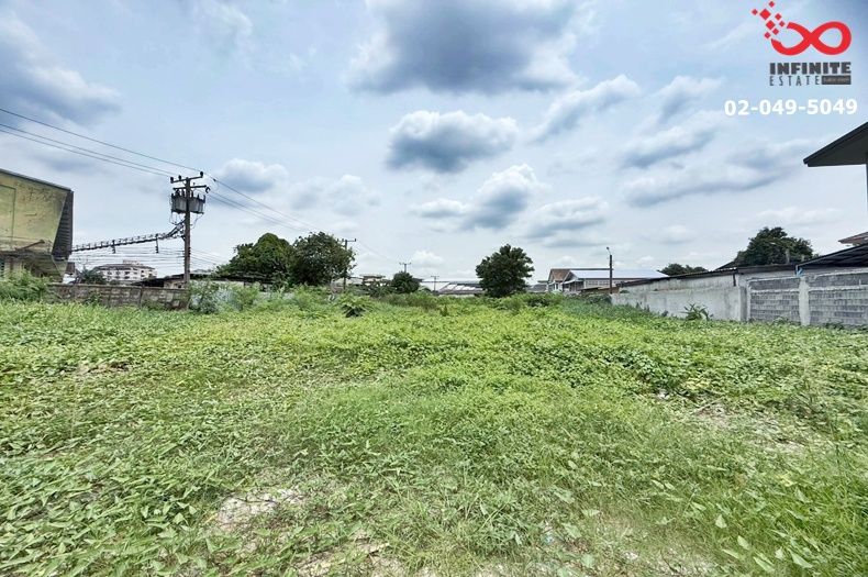 ขายที่ดิน - ขายที่ดินถมแล้ว 842 ตรว. ซอยลาดพร้าว 63 เขตบางกะปิ ใกล้ MRT สายสีเหลือง