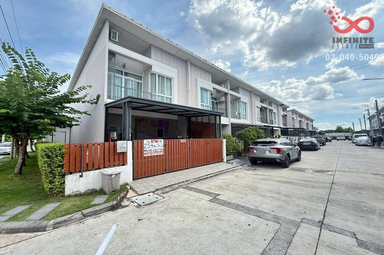 ขายทาวน์เฮาส์ - ขายทาวน์เฮาส์ ซิตี้เซนส์ เพชรเกษม 69 บางแค หลังมุม 20ตร.วา