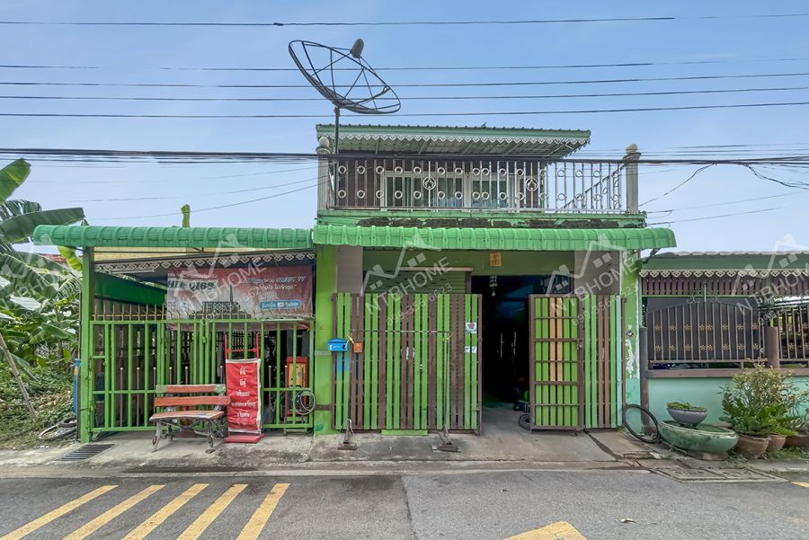 ขายบ้าน - บ้านแฝดสร้างเอง 2 ชั้น 47 ตร.ว. ซอยเทิดราชัน 25 ทำเลดีเดินทางสะดวก