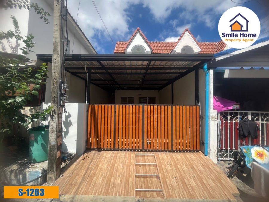 ขายทาวน์เฮาส์ - ขายทาวน์เฮาส์ รินทิชา ซอยมังกร แพรกษา สมุทรปราการ