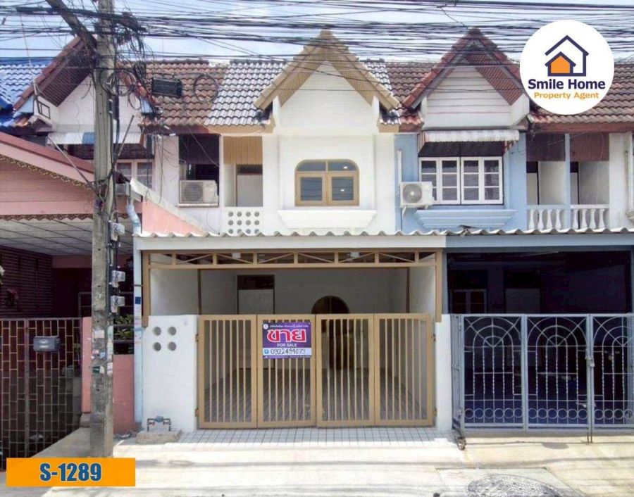 ขายทาวน์เฮาส์ - ขายทาวน์เฮ้าส์หมู่บ้านเด่นชัย บางเมือง เทพารักษ์ สมุทรปราการ