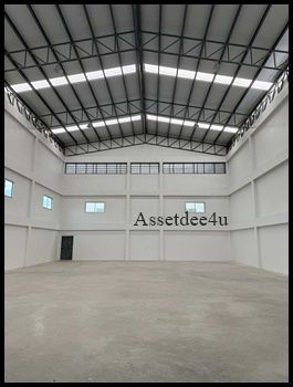 ให้เช่าอาคารพาณิชย์ / สำนักงาน - โกดังวัดไร่ขิง โกดังสาย5 ให้เช่าโกดังย่านพุทธมณฑล พื้นที่ 343 ตร.ม รถเทรลเลอร์ รถพ่วงจอดได้