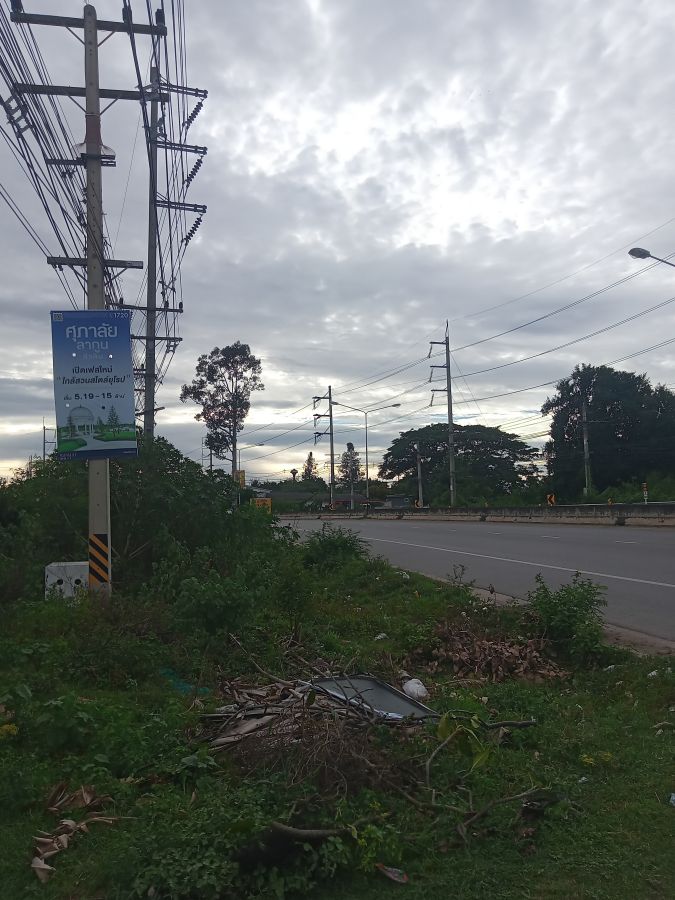 ขายที่ดิน - ขายที่ดินโฉนด 20 ไร่ ติดถนนหลวง 3218 ทําเลดี เหมาะทําอสังหาฯ