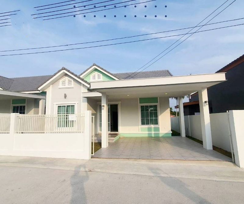 ขายบ้าน - ขายบ้านเดี่ยวสร้างใหม่ โซนอ่างเก็บน้ำมาบประชัน บางละมุง ชลบุรี