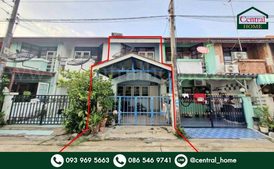 ขายทาวน์เฮาส์ - ทาวน์โฮม ทรัพย์กานดา ปทุมธานี ถูกที่สุดในโครงการ