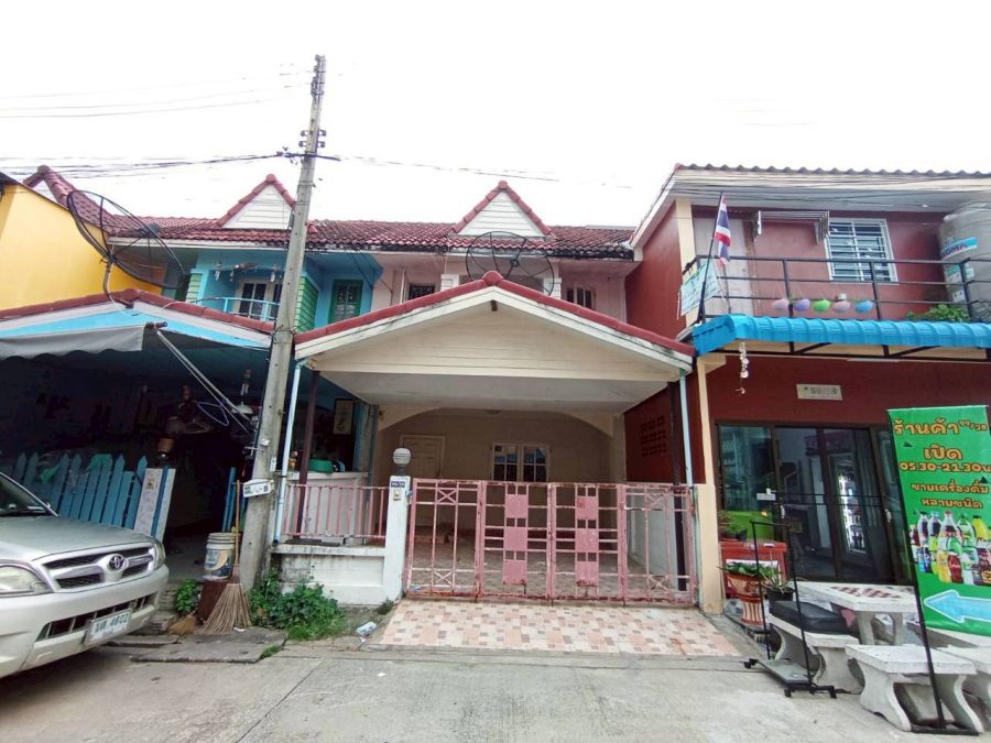 ขายทาวน์เฮาส์ - ขายบ้านทาวน์เฮ้าส์ 2 ชั้น หมู่บ้านติวานนท์วิลเลจ ซอยร่วมสุข4/20