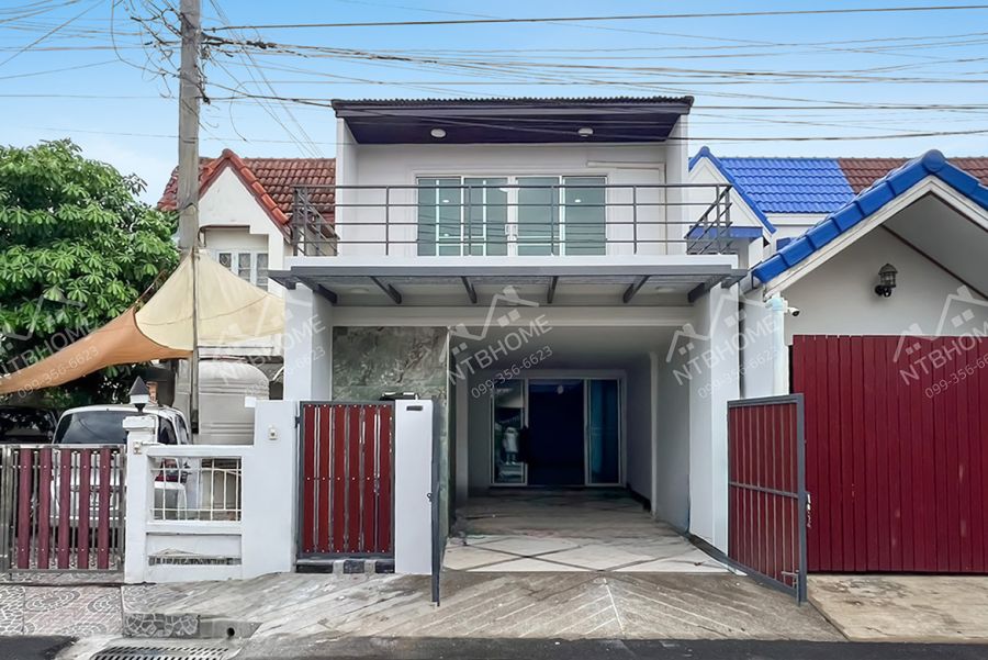 ขายทาวน์เฮาส์ - บัวทอง 2 บางใหญ่-เซ็นทรัลเวสท์เกต ปรับปรุงใหม่ ต่อเติมครบพร้อมอยู่ ใกล้รถไฟฟ้า