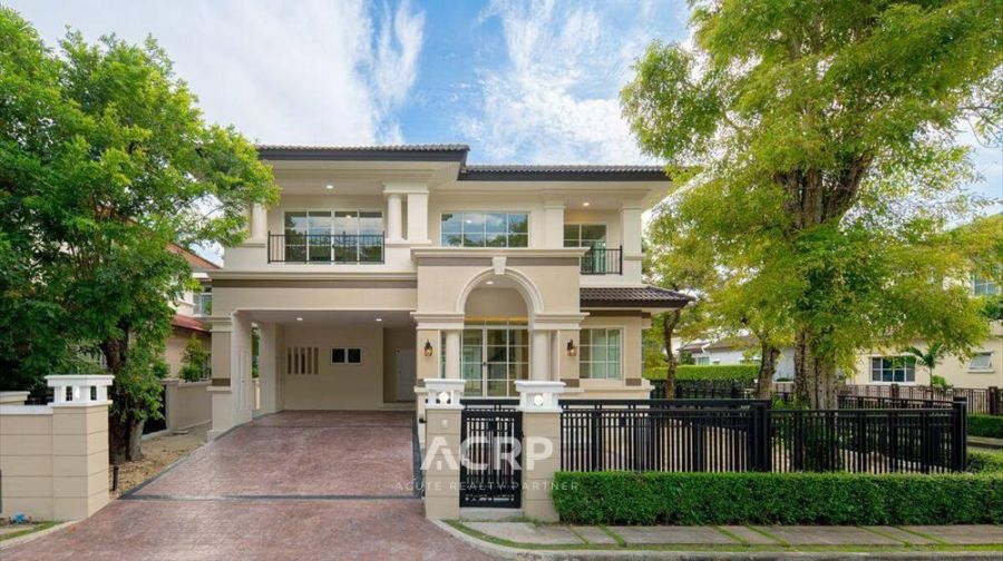 ขายบ้าน - ขายบ้านเดี่ยว 2 ชั้น รีโนเวทใหม่ทั้งหลัง นันทวัน สวนหลวง ร.9 ตกแต่งต่อเติม ใกล้ถนนเฉลิมพระเกียรติ