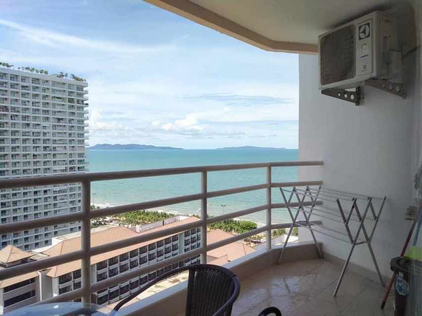 ให้เช่าคอนโด - ให้เช่าคอนโดมิเนียม วิวทะเล จอมเทียน 5C ห้อง Studio 1 ห้องน้ำ