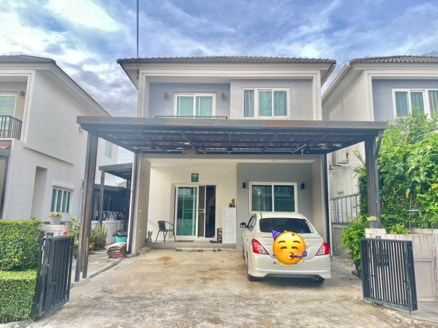 ขายบ้าน - ขายบ้านแฝด ชวนชื่น พาร์ค อ่อนนุช-วงแหวน Chuan Chuen Park Onnut-Wongwaen อยู่ติดถนนกาญจนาภิเษกวงแหวนรอบนอก เดินทางสะดวกสบาย ใกล้ถนนอ่อนนุช