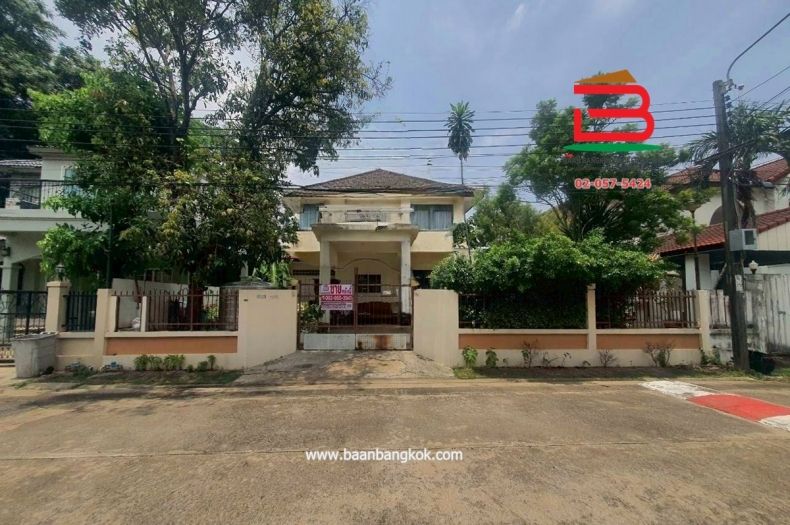 ขายบ้าน - บ้านเดี่ยว หมู่บ้าน ชลลดา รามอินทรา เนื้อที่ 75 ตรว. แขวงคันนายาว เขตบางกะปิ กรุงเทพฯ