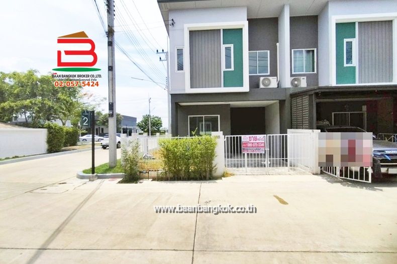 ทาวน์เฮาส์ - ขาย/เช่า ทาวน์โฮม บ้านฟ้ากรีนพาร์ค ธาม ลำลูกกา-คลอง 7 เนื้อที่ 22.6 ตารางวา ใกล้เทสโก้โลตัส คลอง 7 ตำบลลำลูกกา อำเภอลำลูกกา จังหวัดปทุมธานี