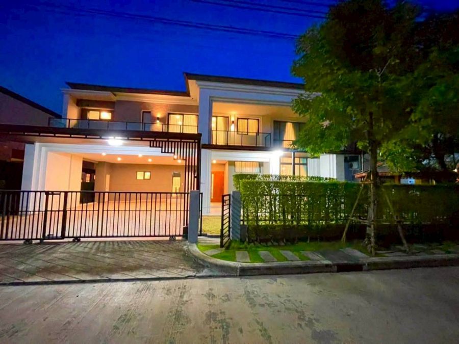 ให้เช่าบ้าน - ให้เช่า บ้านเดี่ยว 2 ชั้น The City รามอินทรา 2 เนื้อที่ 65 ตารางวา 5 ห้องนอน ถนนจตุโชติ แขวงออเงิน เขตสายไหม กรุงเทพมหานคร