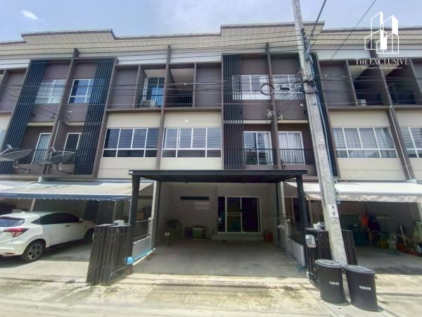 ขายทาวน์เฮาส์ - ขายทาวน์โฮม 3 ชั้น 3 นอน โครงการสัมมากร อเวนิว ชัยพฤกษ์-วงแหวน ถนนลำโพ บางบัวทอง