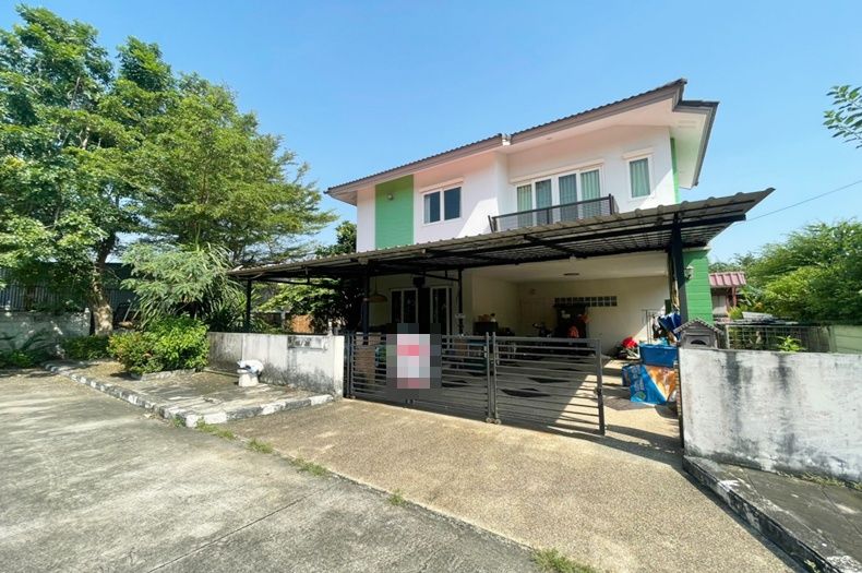 ขายบ้าน - ขายบ้านเดี่ยว 2 ชั้น 81 ตร.วา บ้านกฤษณา ติวานนท์ หลังริม ใกล้ทางด่วน