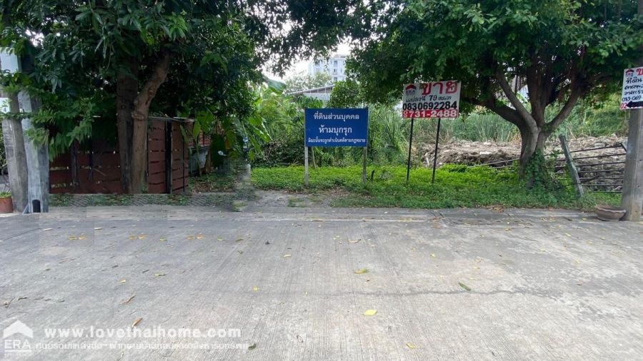 ขายที่ดิน - ขายที่ดินถนนลาดพร้าว 93 พื้นที่ 79 ตรว. ขายถูกสุดในย่านนั้น เข้าซอยเพียง 700 เมตร ใกล้แนวรถไฟฟ้าสายสีเหลือง และบิ๊กซีลาดพร้าว