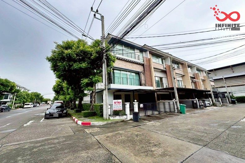 ขายทาวน์เฮาส์ - ขายทาวน์โฮม 29ตรว.3ชั้น ทาวน์พลัส เกษตร นวมินทร์ คลองลำเจียก 14 ใกล้ทางด่วน