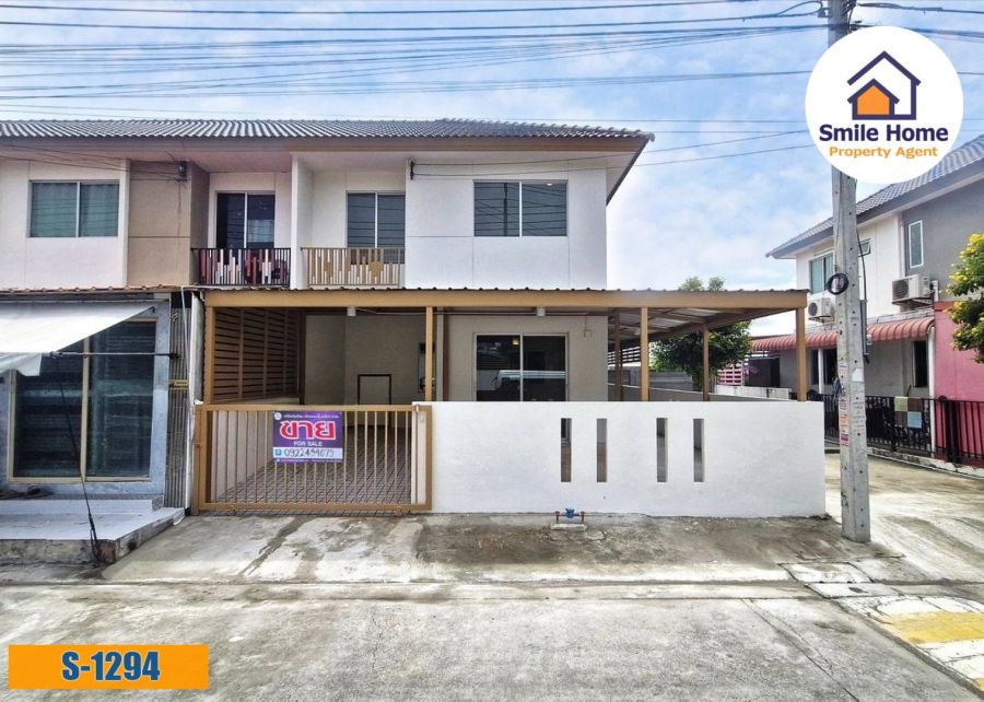 ขายทาวน์เฮาส์ - ขายทาวน์เฮ้าส์ บ้านพฤกษา104 สุขุมวิท - แพรกษา สมุทรปราการ