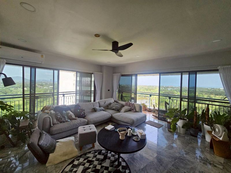 ขายคอนโด - ขายคอนโดพร้อมอยู่ ตกแต่งใหม่ ห้องหัวมุม ปัญญารีสอร์ท บางพระ