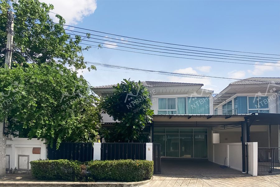 ขายบ้าน - บ้านแฝด 2 ชั้น เพอร์เฟค พาร์ค รังสิต ต่อเติมครบพร้อมอยู่ ทำเลดีใกล้ทางด่วน