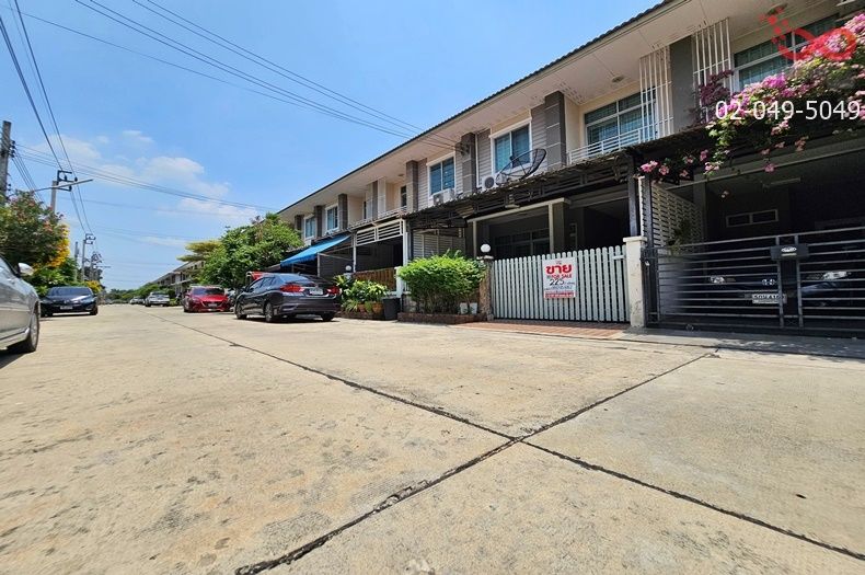 ขายทาวน์เฮาส์ - ขายทาวน์เฮาส์ 22ตรว. รื่นฤดี 7 หทัยราษฎร์ ใกล้รถไฟฟ้าสีชมพู คลองสามวา