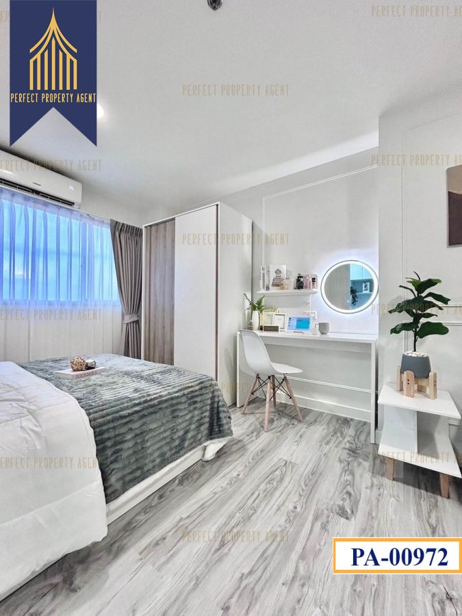 ขายคอนโด - ขาย ลุมพินีทาวน์ รามอินทรา-นวมินทร์ พร้อมเฟอร์นิเจอร์หิ้วกระเป๋าเข้าอยู่ได้เลย