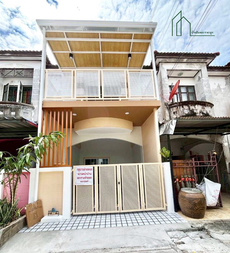 ขายทาวน์เฮาส์ - ทาวน์เฮาส์ หมู่บ้านปิยะวรารมย์ เฟส 3 ถนนบ้านกล้วย-ไทรน้อย รีโนเวทพร้อมอยู่ ฟรีโอน