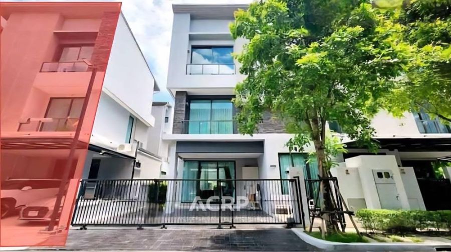 ขายบ้าน - ขายบ้านหรู 3 ชั้น มบ.บ้านกลางเมือง Classe เอกมัย-รามอินทรา ใกล้ทางด่วนรามอินทรา - อาจณรงค์