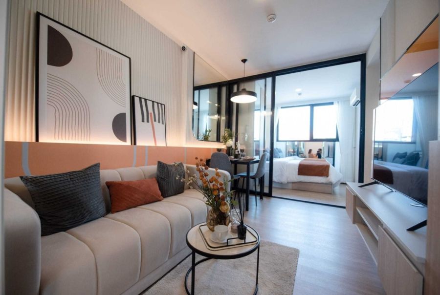 ขายคอนโด - ขายดาวน์ ด่วน! เข้าอยู่ได้สิ้นปี 2568 ดิ ออริจิ้น สุขุมวิท แพรกษา The Origin Sukhumvit - Praksa