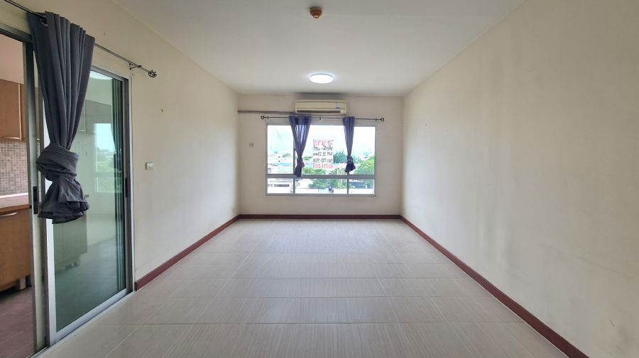 ขายคอนโด - ขายซิตี้วิลล์ คอนโดมิเนียม ห้องสตูดิโอ 31.13 ตรม. ในซ.หมู่บ้านทิพวัล 1 เทพารักษ์ ราคาถูก วิวนอก