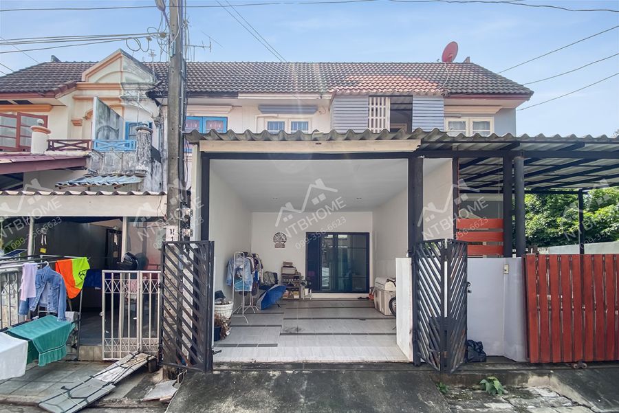 ขายทาวน์เฮาส์ - รุ่งเรืองธานี ติวานนท์-ปากเกร็ด ต่อเติมครบ ใกล้ห้าแยกปากเกร็ด