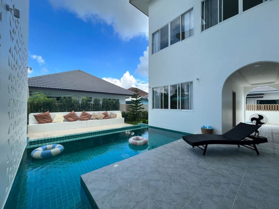 ให้เช่าบ้าน - พูลวิลล่าสุดหรู! บ้านใหม่ทำเลดี สารภี เชียงใหม่