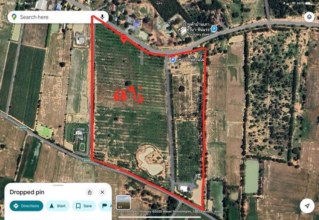 ขายที่ดิน - ขายที่ดินทำเลดี แปลงสวย ติดถนน 3 ด้าน พร้อมสวนไผ่ และ สวนป่า พร้อมบ้านพัก เจ้าของขายเอง ตำบลสระกระโจม อำเภอดอนเจดีย์ จังหวัดสุพรรณบุรี