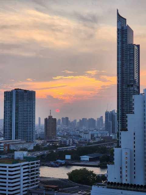 ให้เช่าคอนโด - ให้เช่า Penthouse at State Tower at SILOM พร้อมวิวแม่น้ำเจ้าพระยา