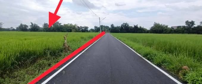 ขายที่ดิน - ขายที่ดินตำบลแม่คือดอยสะเก็ตติดถนนคอนกรีตพร้อมโอน