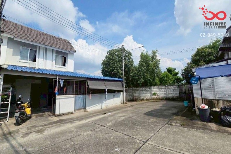 ขายทาวน์เฮาส์ - ขายทาวน์เฮ้าส์ พฤกษา 60 รังสิต ปทุมธานี บางพูน หลังริม 38ตร.วา ต่อเติมครบ