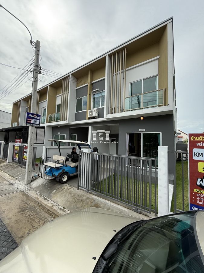 ขายทาวน์เฮาส์ - ทาวน์โฮม ทำเลทอง ใกล้ MRT บางใหญ่ บางพลู