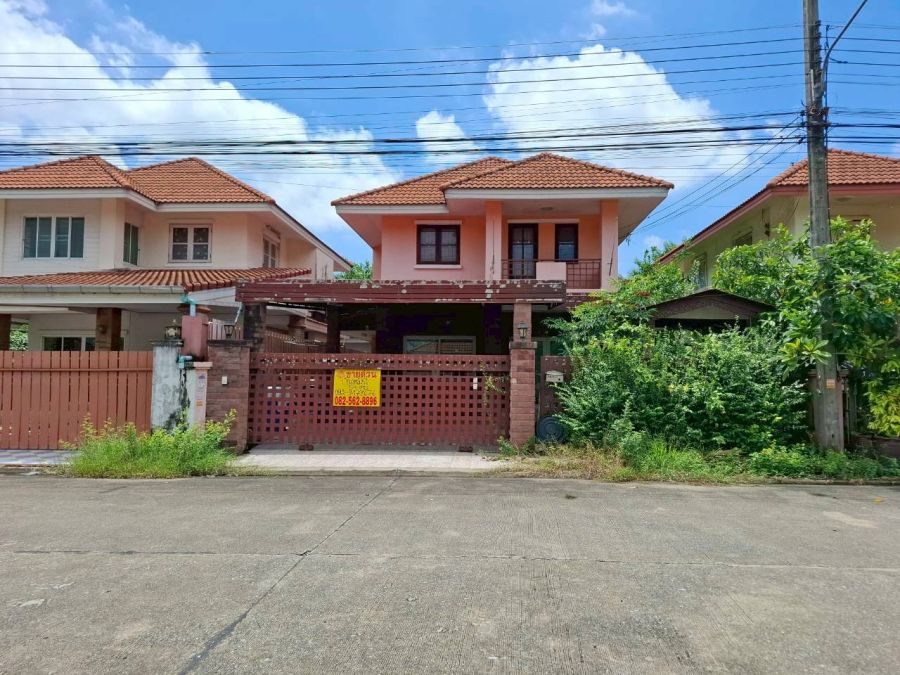 ขายบ้าน - ขายบ้านเดี่ยว 2 ชั้น หมู่บ้านวิมานแก้ววิว คลอง7 ลำลูกกา