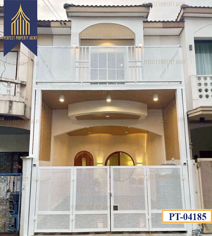 ขายทาวน์เฮาส์ - ทาวน์เฮาส์บัวทอง 1 ใกล้สถานีรถไฟฟ้าคลองบางไผ่