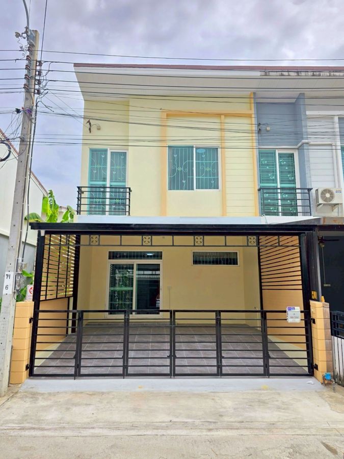 ขายทาวน์เฮาส์ - ขายบ้านราคาถูก ย่านสมุทรปราการ โครงการ หมู่บ้านกัสโต้ บางนา-สุวรรณภูมิ ซ.4