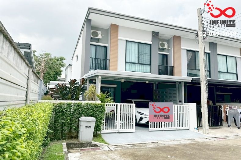 ขายทาวน์เฮาส์ - ขายทาวน์โฮม ยูนิโอ ทาวน์ สวนหลวง-พัฒนาการ 2ชั้น เฉลิมพระเกียรติ ประเวศ หลังริม