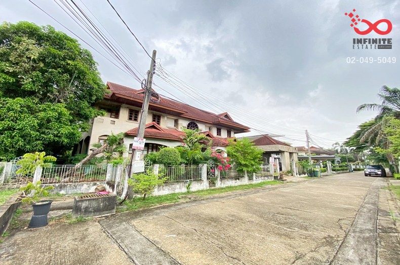 ขายบ้าน - ขายบ้านเดี่ยว ภาณุแลนด์ ปิ่นเกล้า ตลิ่งชัน บรมราชชนนี หลังริม 2ชั้น 167ตร.วา