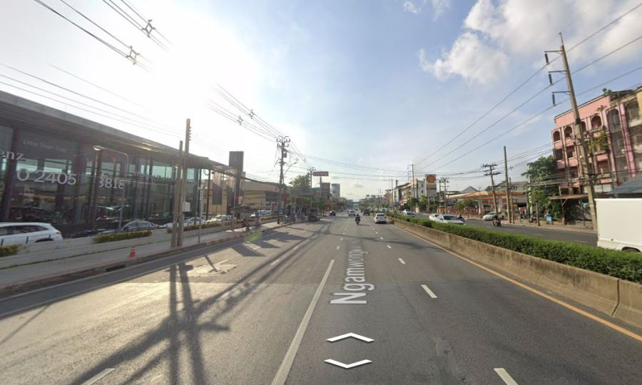 ขายที่ดิน - ขายที่ดินเปล่าทำเลดี ติดถนนเมนซอยงามวงศ์วาน 47 ใกล้มหาวิทยาลัยธุรกิจบัณฑิตย์