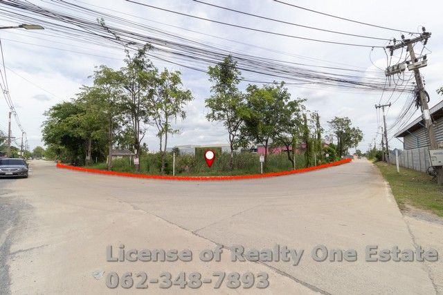 ขายที่ดิน - ขายที่ดินทำเลทอง พุทธมณฑลสาย 7 สามพราน นครปฐม ติดถนนคอนกรีต แปลงมุม