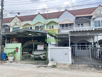 ขายทาวน์เฮาส์ - ขายด่วน ทาวน์เฮ้าส์ 2 ชั้น หมู่บ้านจันทิมาธานี เนื้อที่ 22.50 ตร.ว ทำเลทอง บางบัวทอง เพียง 1.69 ล้าน